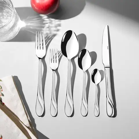 Safir Saten 12 Kişilik 72 Parça Çatal Kaşık Bıçak Takımı