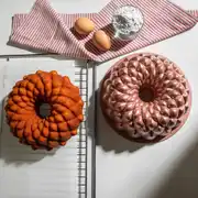 Nove Rose Gold Döküm Kek Kalıbı 24 Cm