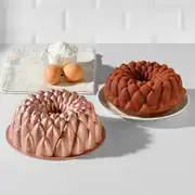 Nove Rose Gold Döküm Kek Kalıbı 24 Cm