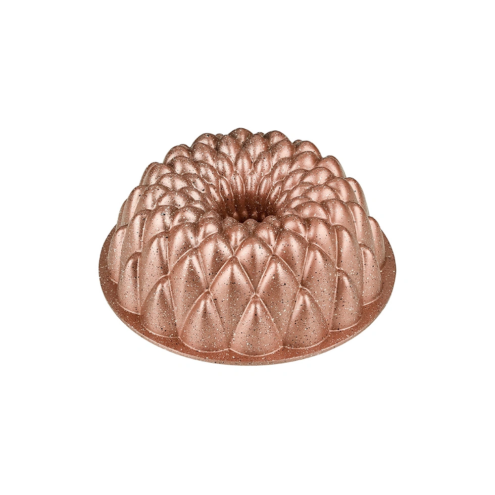 Nove Rose Gold Döküm Kek Kalıbı 24 Cm