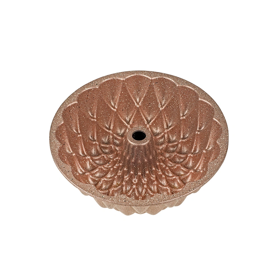 Nove Rose Gold Döküm Kek Kalıbı 24 Cm