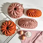 Sway Rose Gold 2'li Döküm Kek Kalıbı 28,5-24,5 Cm