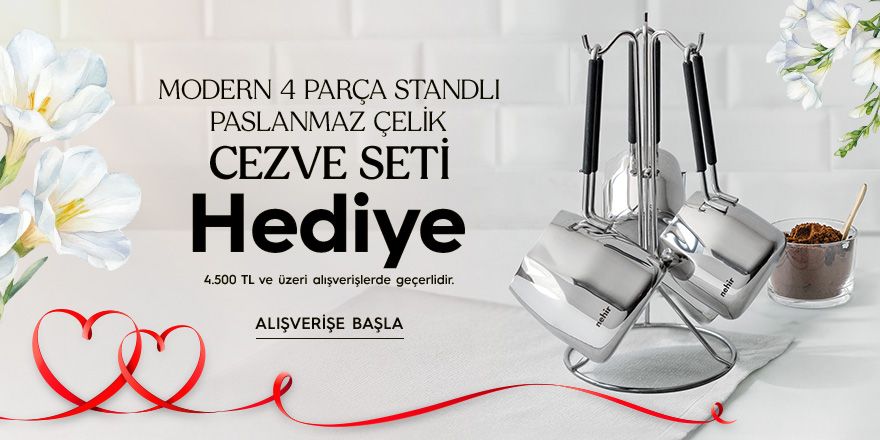 Modern Cezve Hediye