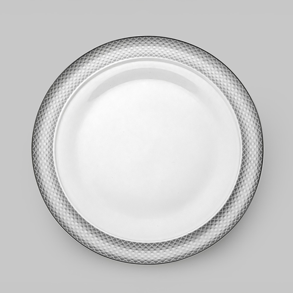 Camelia Platin Yaldızlı 28 Parça Porselen Yemek Takımı