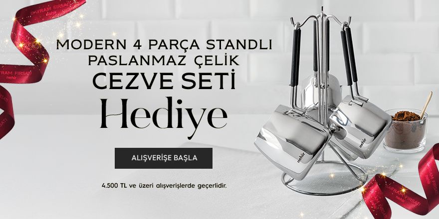 Modern Cezve Hediye