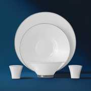 Siena Platin Majestic 57 Parça Porselen Yemek Takımı