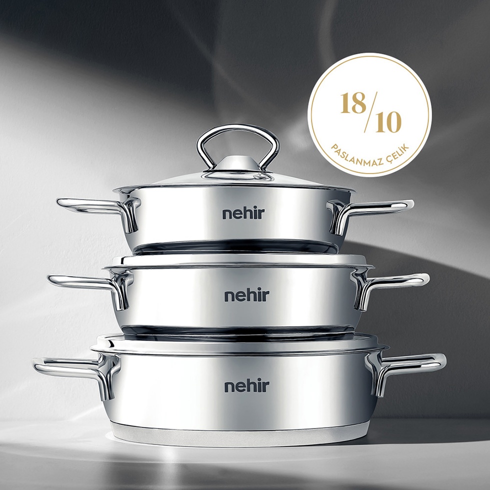 Deluxe 113 Parça Paslanmaz Çelik Çeyiz Seti