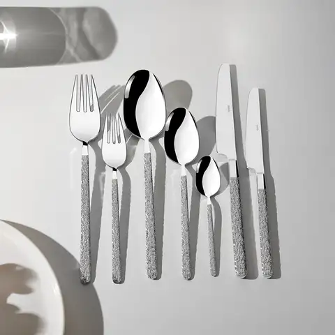 Lyon Saten 12 Kişilik 84 Parça Kutulu Çatal Kaşık Bıçak Takımı