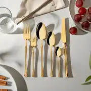 Marbella Titanium 6 Kişilik 36 Parça Çatal Kaşık Bıçak Takımı