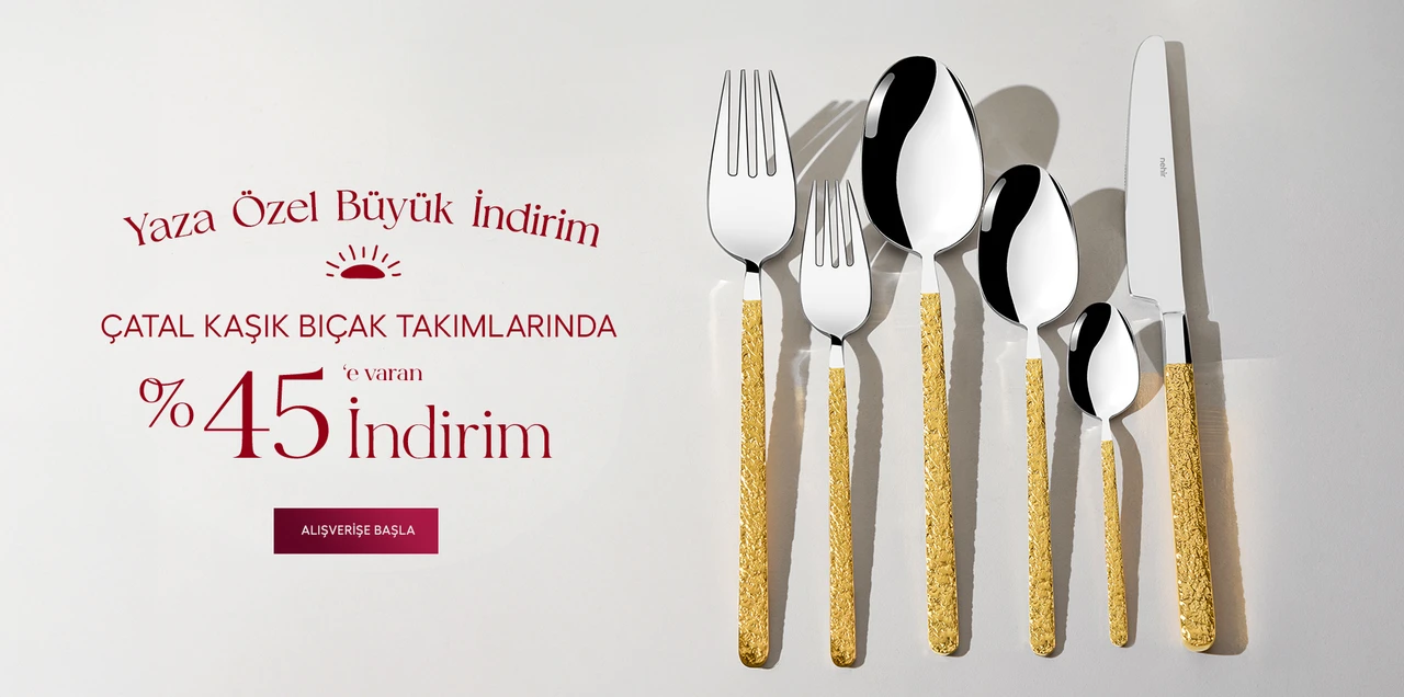 Yaz İndirimi Çatal Kaşık Bıçak