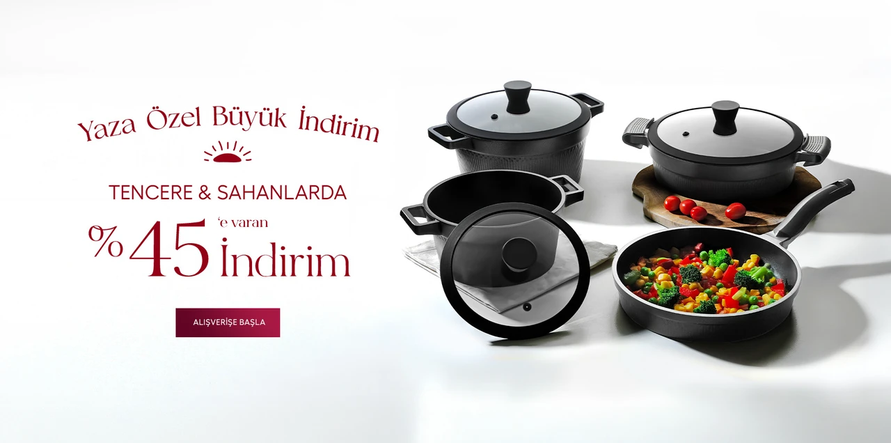 Yaz İndirimi Tencere Tava
