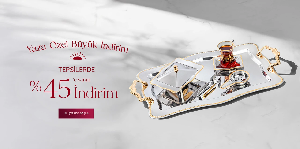Yaz İndirimi Tepsi