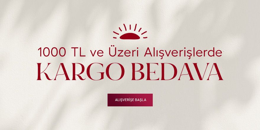 1000 TL ve Üzerine Kargo Bedava