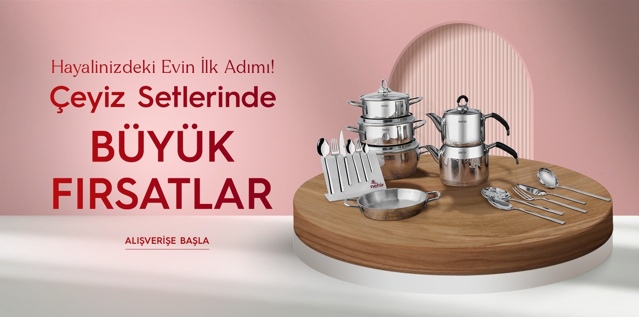 Yaz İndirimi Çeyiz Seti