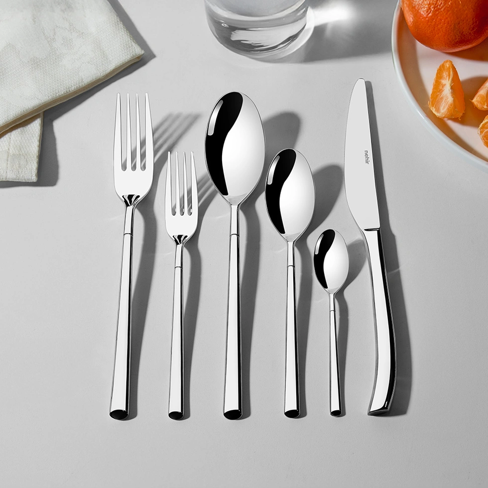 Elegance Sade 6 Kişilik 36 Parça Çatal Kaşık Bıçak Takımı