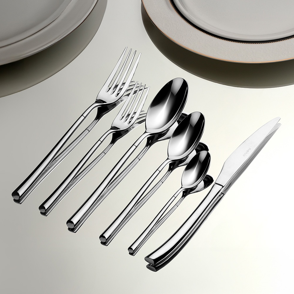 Elegance Sade 6 Kişilik 36 Parça Çatal Kaşık Bıçak Takımı