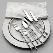 Marbella Sade 12 Kişilik 84 Parça Deri Kutulu Çatal Kaşık Bıçak Takımı