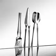 Marbella Sade 12 Kişilik 84 Parça Deri Kutulu Çatal Kaşık Bıçak Takımı