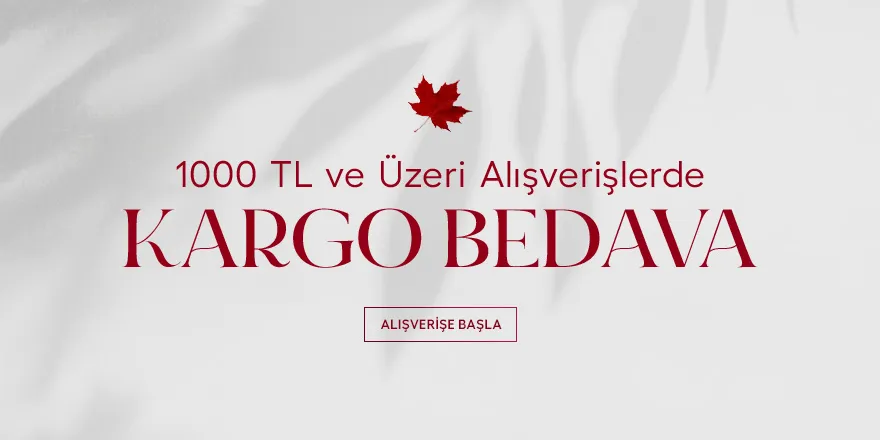 1000 TL ve Üzerine Kargo Bedava