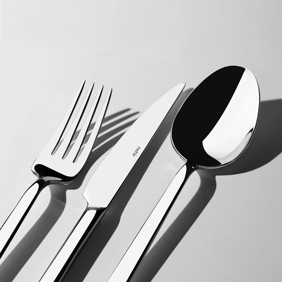 Dalyan Sade 6 Kişilik 18 Parça Tatlı Çatal Kaşık Bıçak Takımı