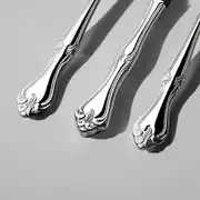 Lalezar Sade 6 Kişilik 18 Parça Tatlı Çatal Kaşık Bıçak Takımı