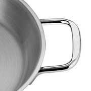 Silver Çelik 3 Parça İtalyan Omlet Sahan Seti (16-18-20 cm)