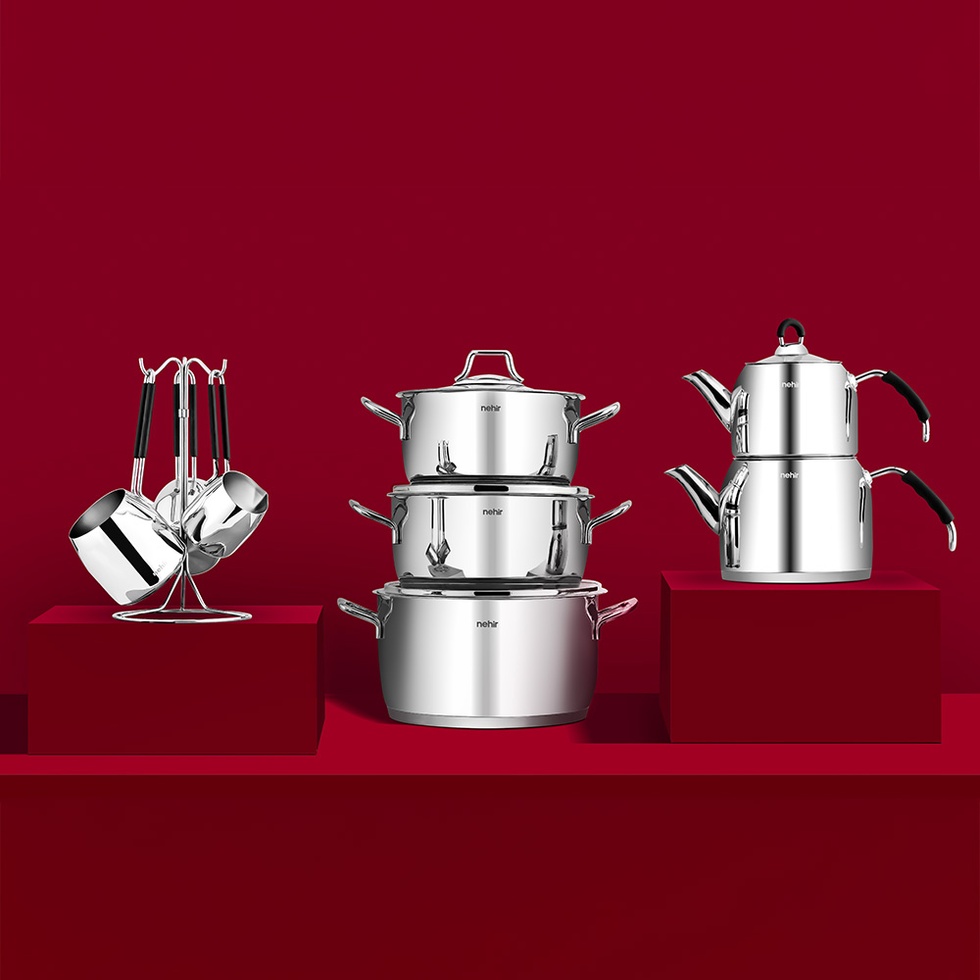 Elite 14 Parça Paslanmaz Çelik Çeyiz Seti