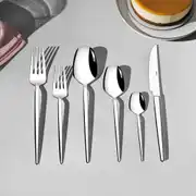 Milas Sade 6 Kişilik 36 Parça Çatal Kaşık Bıçak Takımı