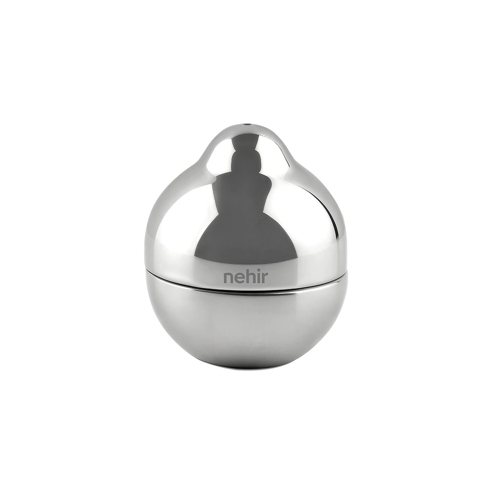 Elvis 2'li Paslanmaz Çelik Tuzluk ve Biberlik Seti