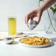 Elvis 2'li Paslanmaz Çelik Tuzluk ve Biberlik Seti