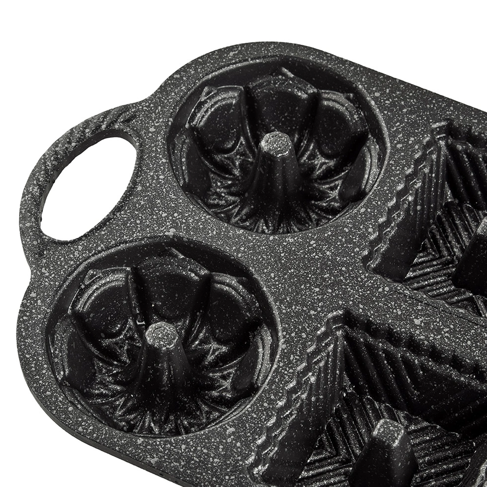 Valeria Siyah 6'lı Döküm Kek Kalıbı