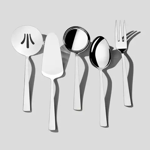 Deniz Sade Mini 5 Parça Paslanmaz Çelik Servis Takımı