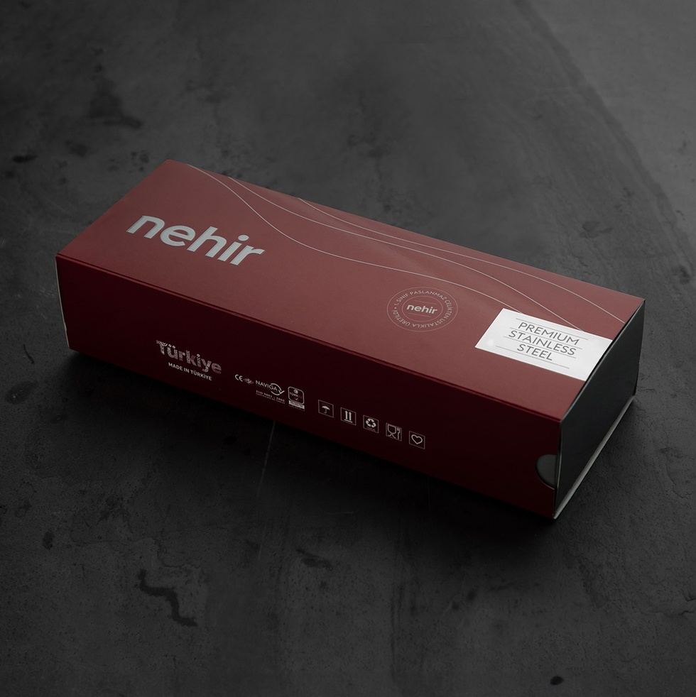 Deniz Sade Mini 5 Parça Paslanmaz Çelik Servis Takımı