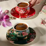 Rossella 6 Kişilik 12 Parça Porselen Kahve Fincan Takımı